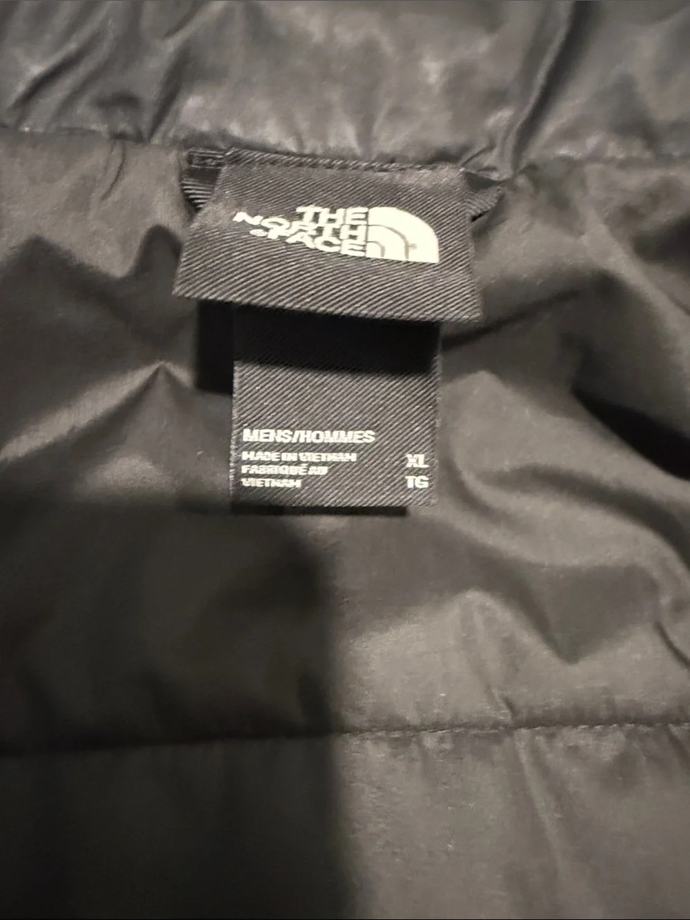 The North Face Men’s Black Quilted Down Puffer Jacket